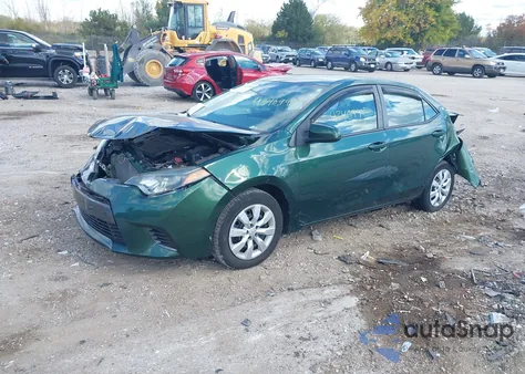 2015 Toyota Corolla Le from USA, damaged, VIN 2T1BURHE3FC478803